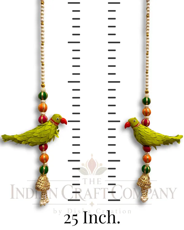 Beaded_Traditional_Parrot_Door_Hanging_Set
