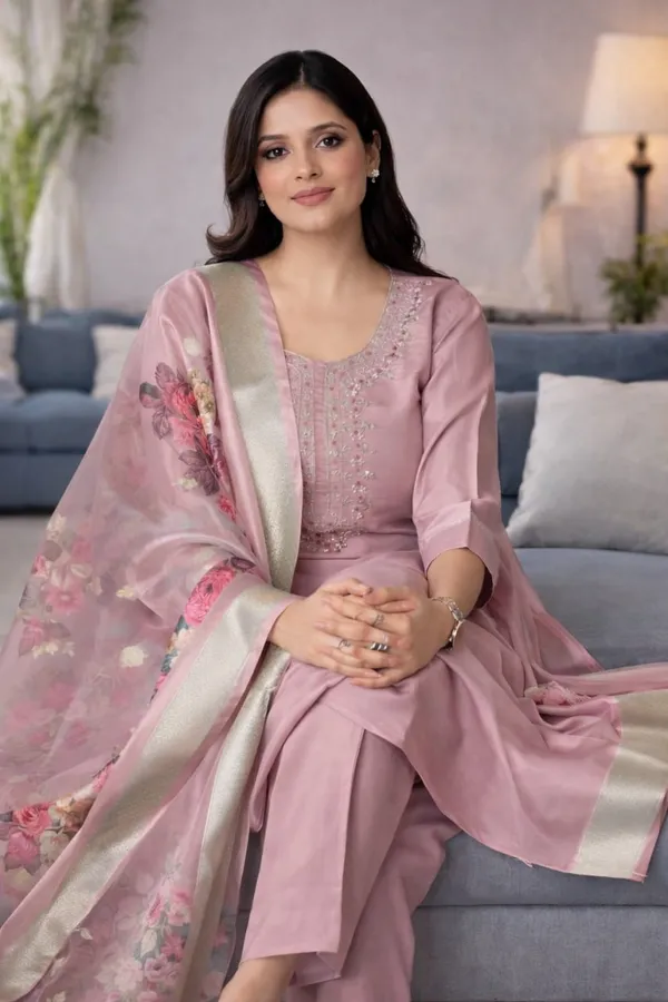 Pink_Embroidered_Straight_Fit_Kurta_Set_For_Women