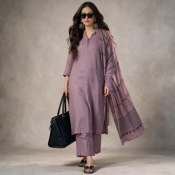 Lavender_Straight_Kurta_Set_With_Dupatta_For_Women