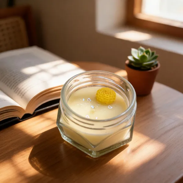 Wax_Floral_Embellished_Glass_Jar_Decorative_Candle