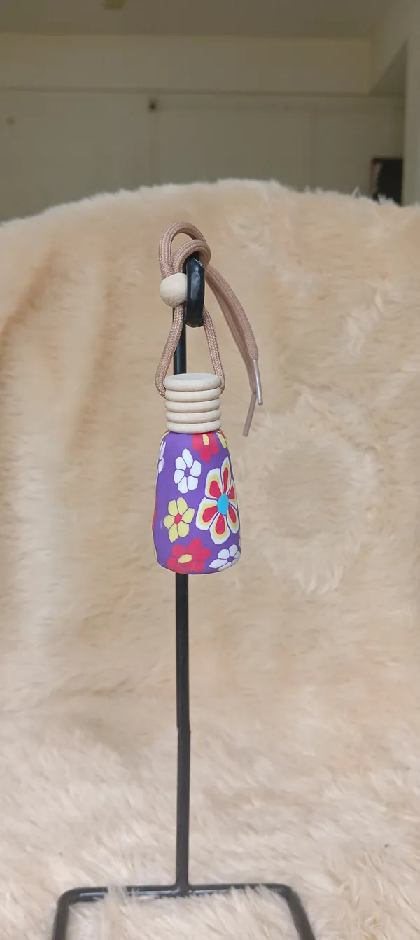 Purple_Floral_Hanging_Garden_Decor_With_Stand