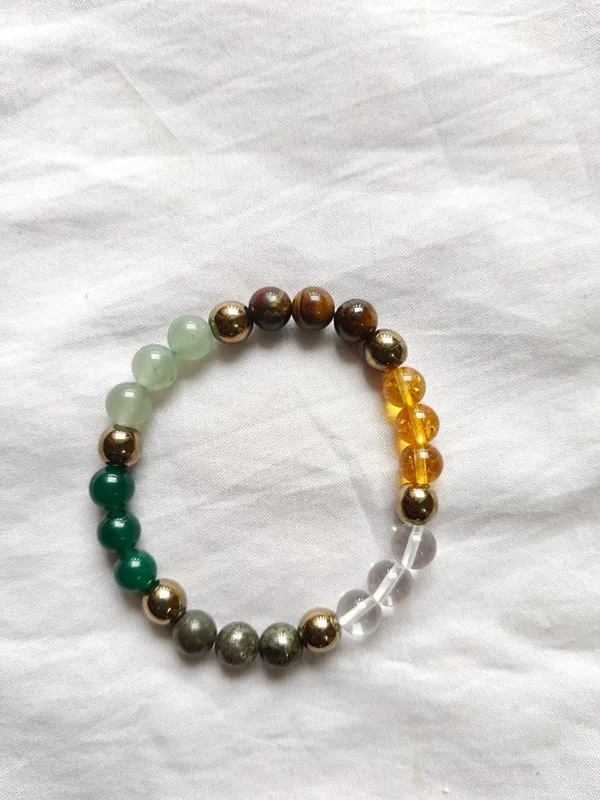 Multicolor_Natural_Crystal_Beaded_Bracelet