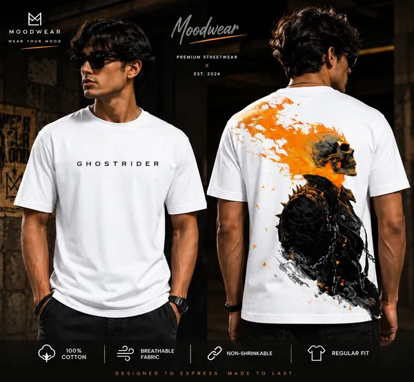 Ghost_Rider_Graphic_T_Shirt_Unleash_The_Fire_Within_White_Cotton