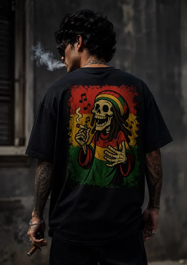 Smokin_Reaper_Graphic_T_Shirt_Black_Cotton