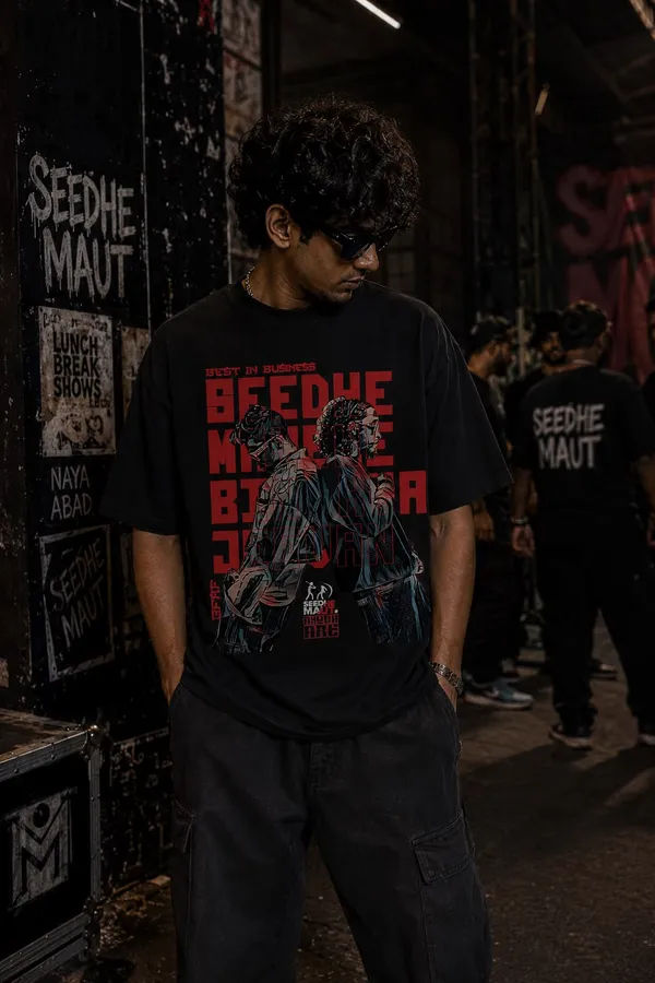 Seedhe_Maut_Graphic_T_Shirt_Black_Cotton
