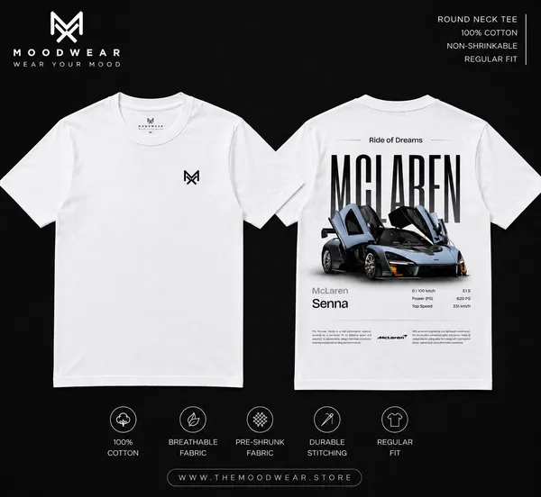 Mclaren_Senna_Graphic_T_Shirt_Gray_Cotton