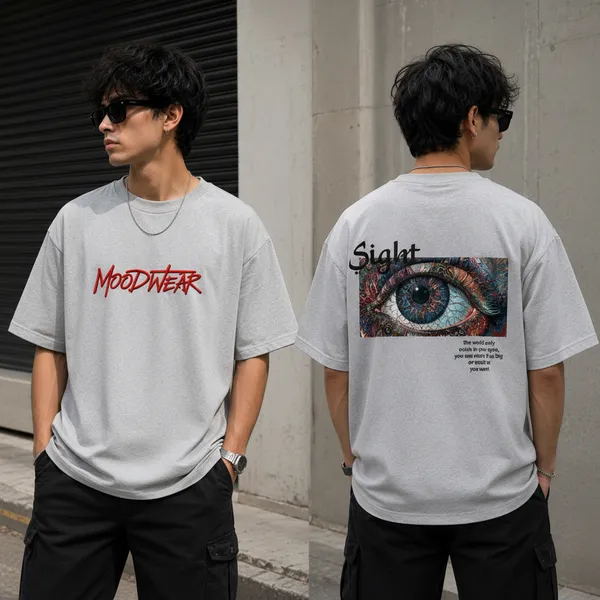 Sight_Moodwear_Graphic_Oversized_T_Shirt_Gray_Cotton