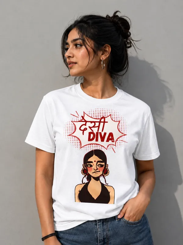 Desi_Diva_Graphic_T_Shirt_Gray_Cotton