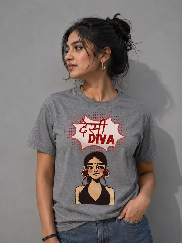 Desi_Diva_Graphic_T_Shirt_Gray_Cotton