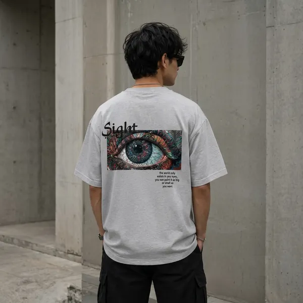 Grey_Cotton_Oversized_Sight_Graphic_T-Shirt_For_Men