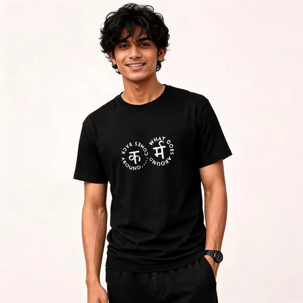 Black_Cotton_Graphic_Spiritual_T-Shirt_For_Men