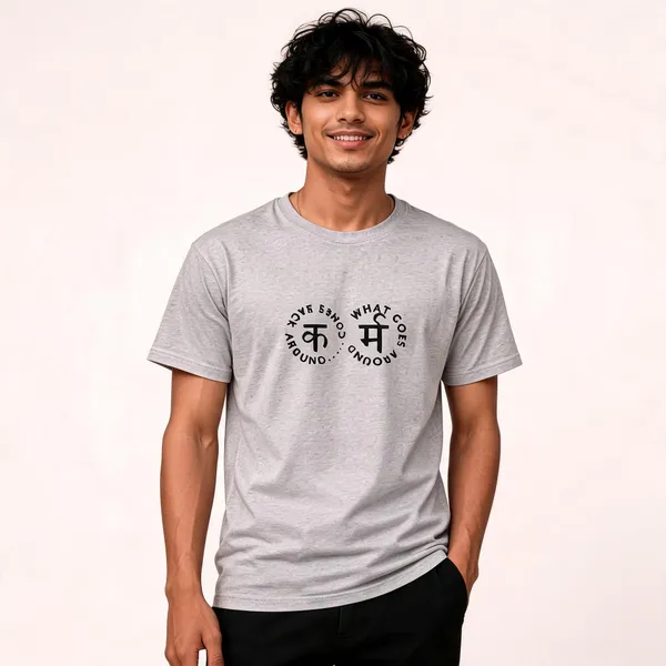 Grey_Cotton_Graphic_Spiritual_T-Shirt_For_Men
