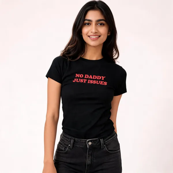 Black_Cotton_Graphic_T-Shirt_For_Women