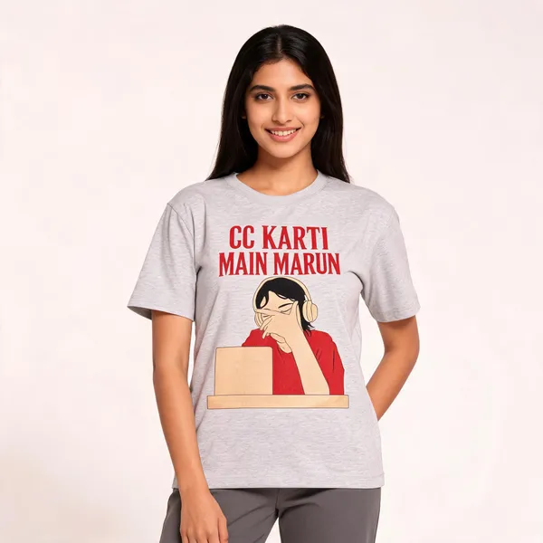 Grey_Cotton_Graphic_Cc_Karti_Main_T-Shirt_For_Women
