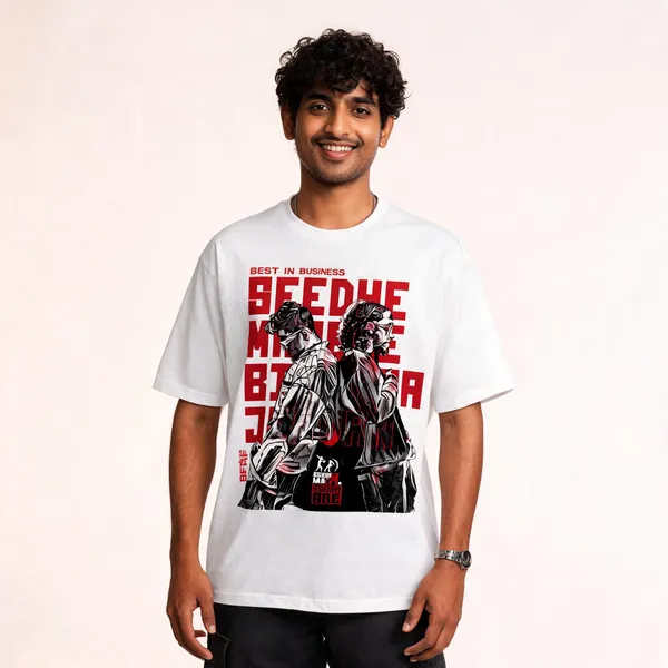 White_Cotton_Graphic_Seedhe_Maut_T-Shirt_For_Men