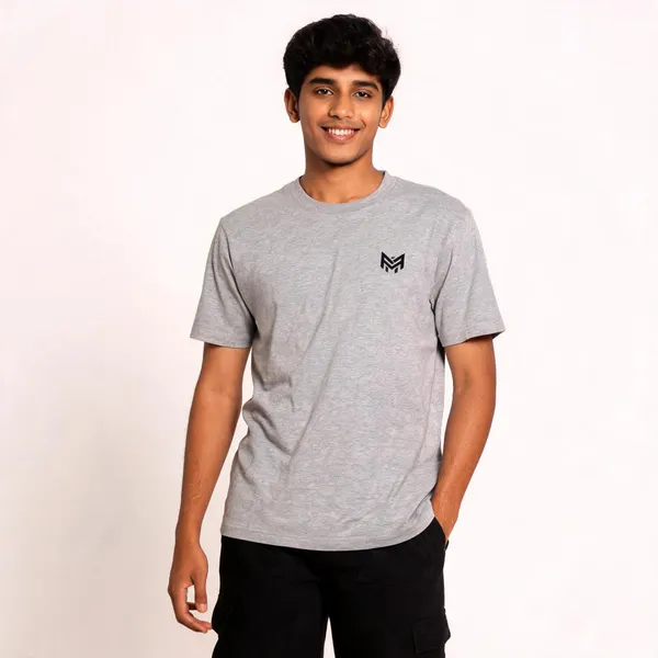 Grey_Cotton_Open_Your_Eyes_Graphic_T-Shirt_For_Men