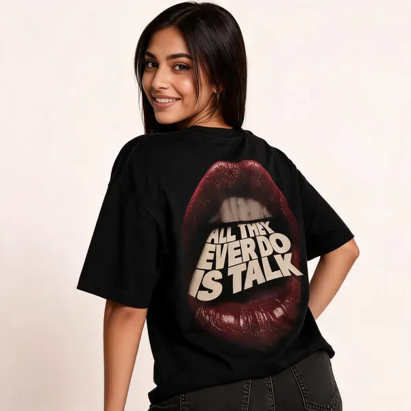 Black_Cotton_Graphic_T-Shirt_For_Women