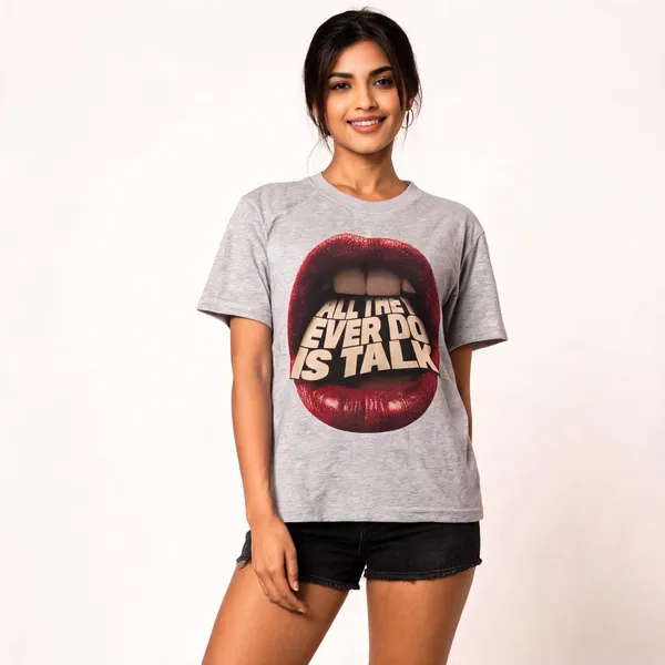 Grey_Cotton_Graphic_All_They_Ever_Do_Is_Talk_T-Shirt_For_Women