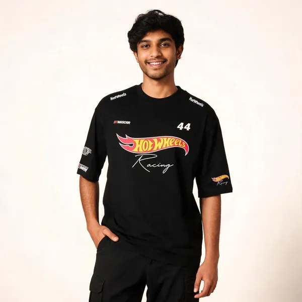 Black_Cotton_Racing_Graphic_T-Shirt_For_Men
