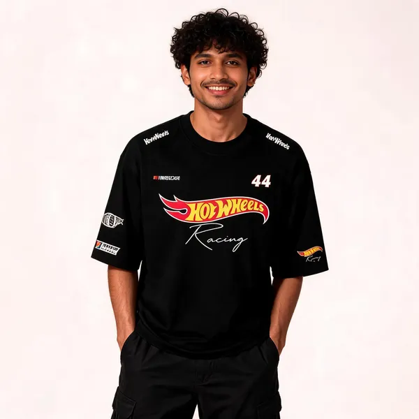 Black_Cotton_Racing_Graphic_T-Shirt_For_Men