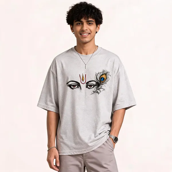 Grey_Cotton_Oversized_Divine_Vision_Graphic_T-Shirt_For_Men