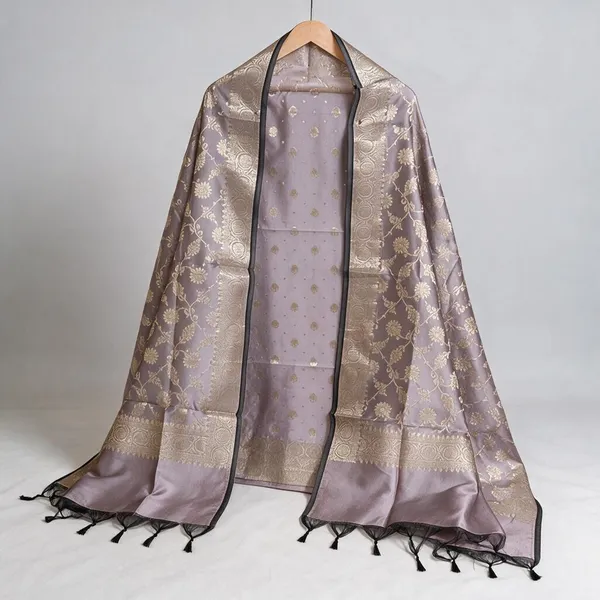 Lavender_Soft_Silk_Unstitched_Suit_Set_Material_For_Women