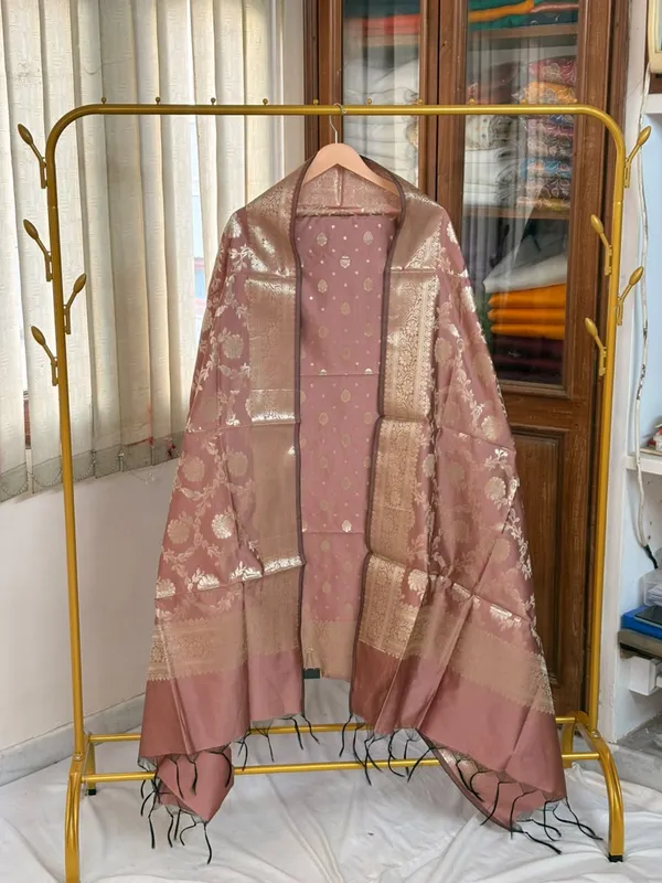 Dusty_Pink_Soft_Silk_Unstitched_Suit_Set_Material_For_Women