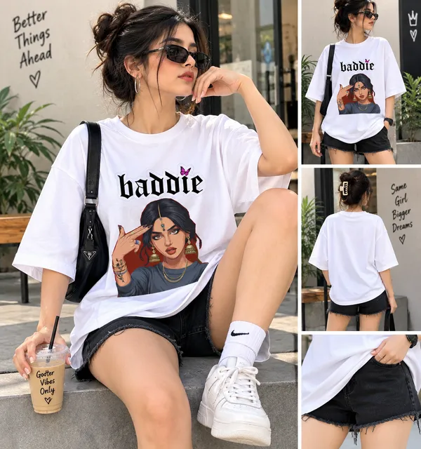 White_Oversized_Graphic_T-Shirt_For_Women
