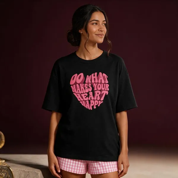 Black_Cotton_Lycra_Relaxed_Fit_Heart_Graphic_T-Shirt_For_Women