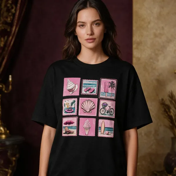 Black_Cotton_Lycra_Oversized_Graphic_Print_T-Shirt_For_Women