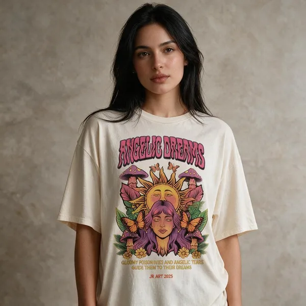 Off-White_Cotton_Lycra_Oversized_Floral_Graphic_T-Shirt_For_Women