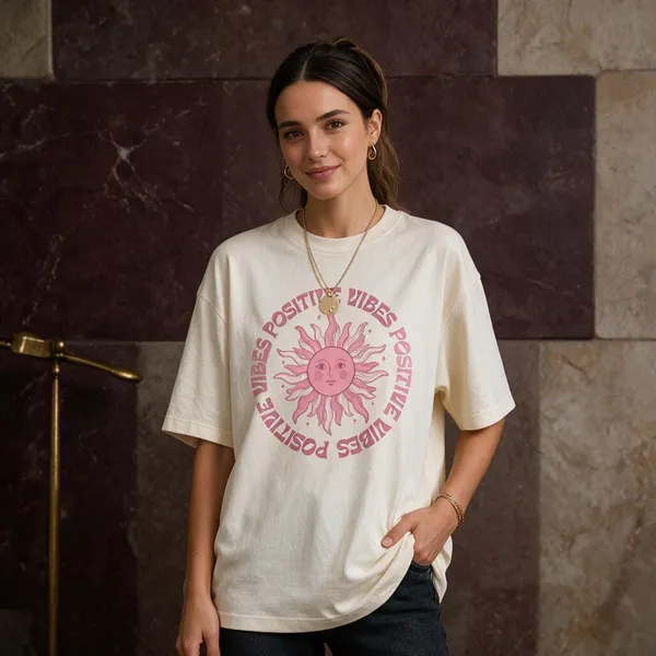 Off-White_Cotton_Lycra_Relaxed_Fit_Sun_Graphic_T-Shirt_For_Women