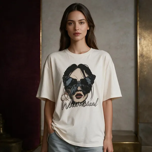 Off-White_Cotton_Lycra_Relaxed_Fit_Graphic_Print_T-Shirt_For_Women