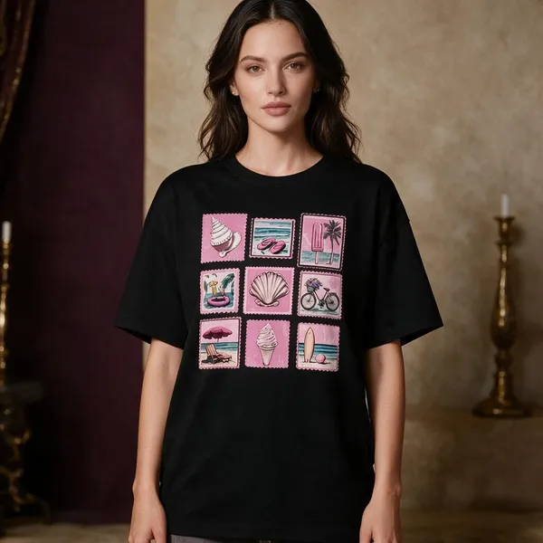 Black_Cotton_Lycra_Oversized_Graphic_Print_T-Shirt_For_Women