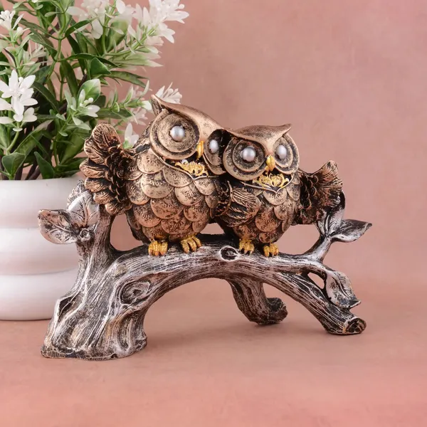 Metallic_Finish_Owl_Figurine