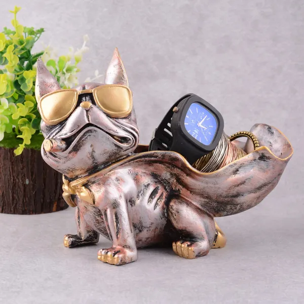 Resin_Dog_Shape_Two_Tier_Serving_Stand