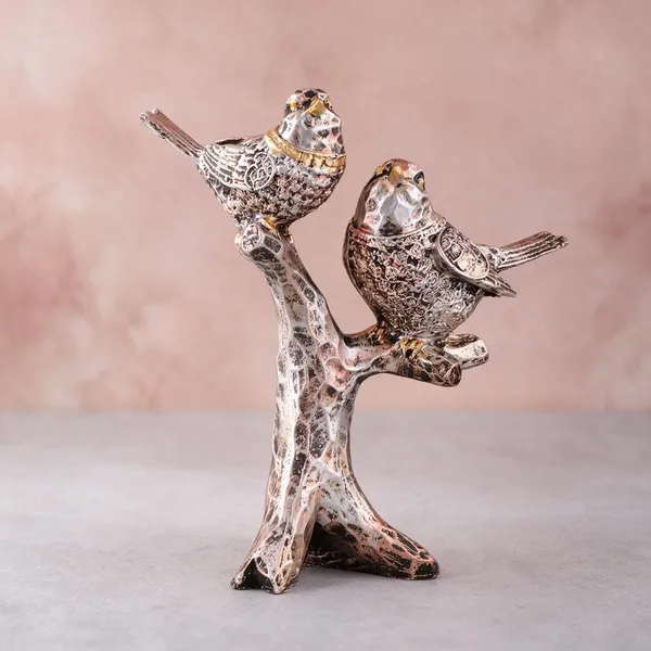 Resin_Silver_Pink_Decorative_Showpiece