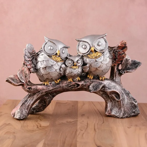 Resin_Decorative_Silver_Owl_Family_Tree_Branch_Showpiece