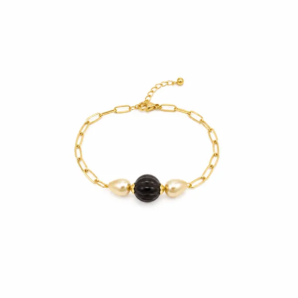 Gold_Tone_Beaded_Chain_Bracelet_for_Women
