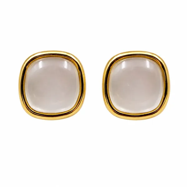 Gold_Tone_Square_Stud_Earrings_for_Women