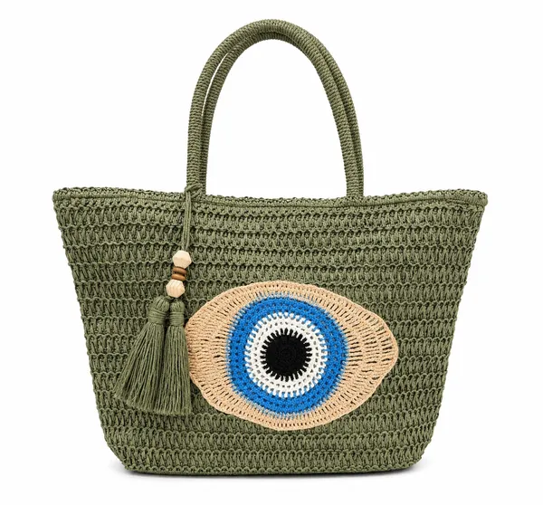 Green_Crochet_Tote_Bag_for_Women