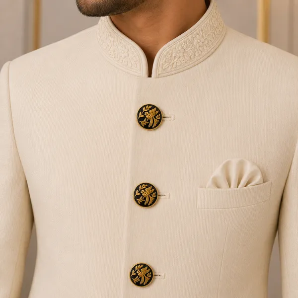 Black_Gold_Metal_Bird_Motif_Sherwani_Button_for_Men