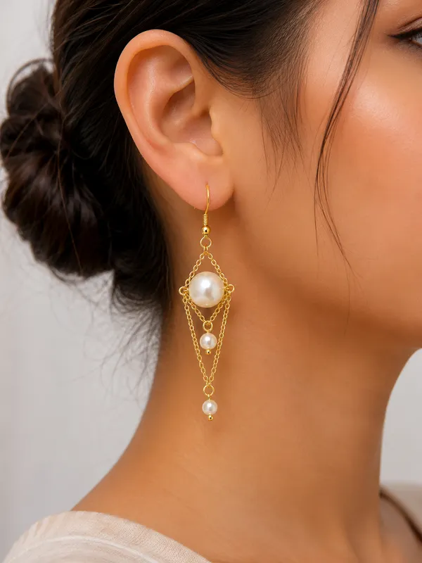 Gold_Tone_Pearl_Dangle_Earrings_for_Women