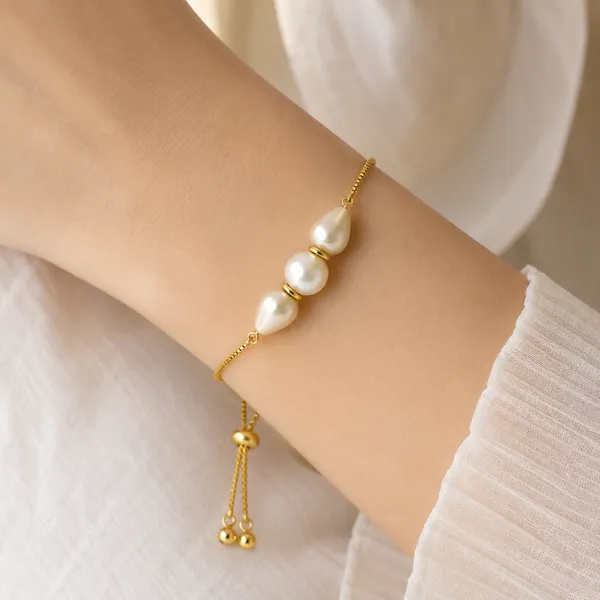 Gold_Tone_Pearl_Beaded_Bracelet_for_Women