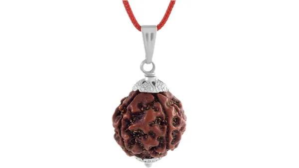 Four_Face_Rudraksha_Pendant_With_Red_Thread