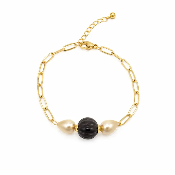 Gold_Tone_Beaded_Chain_Bracelet_for_Women