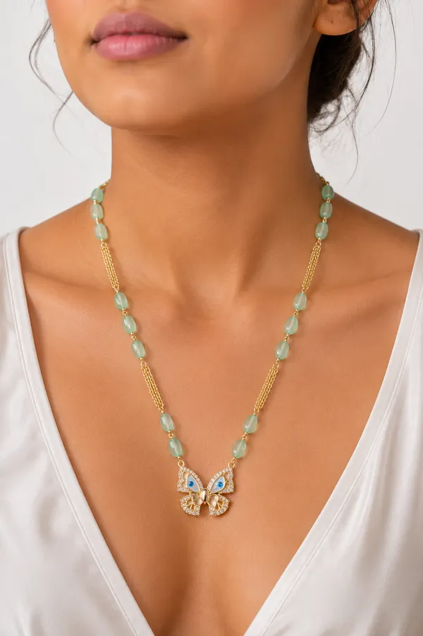 Gold_Tone_Beaded_Butterfly_Necklace_for_Women