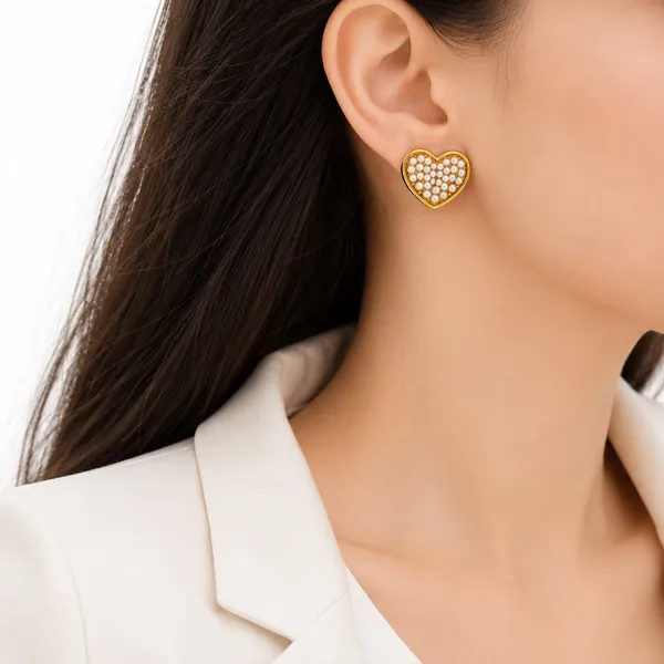 Gold_Tone_Pearl_Heart_Stud_Earrings_for_Women