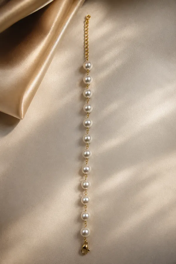Gold_Tone_Pearl_Beaded_Bracelet_for_Women