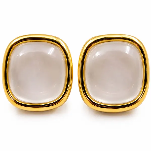 Gold_Tone_Square_Stud_Earrings_for_Women